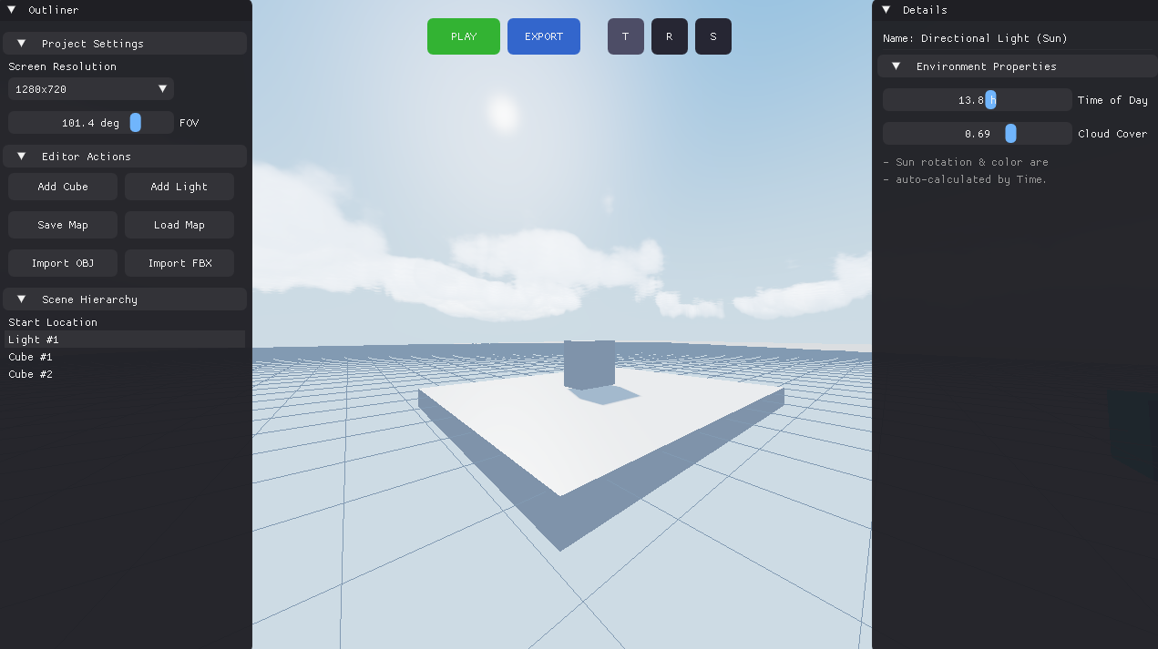 JES Engine Editor Screenshot 1